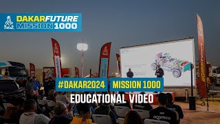 Educational video  Mission 1000  Dakar 2024 [upl. by Ramalahs]