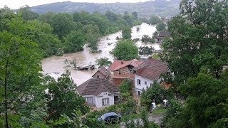 Srbija Poplava u JagodiniPomoravski okrug Bresje [upl. by Ojybbob]