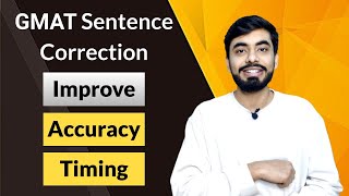 Ace Sentence Correction GMAT  Study Plan amp Question Solving Strategy [upl. by Enelra]