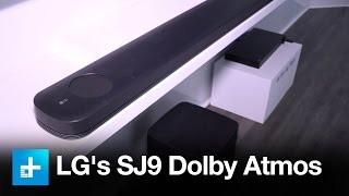 LGs SJ9 Dolby Atmos soundbar packs a big audio punch in a small package [upl. by Jinny307]