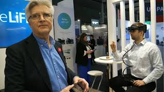 pureLiFi at MWC 2023 mwc23 [upl. by Dammahom]