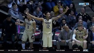 Taylor 3Pointer Haarms Oop Cap Victory for Purdue [upl. by Bryant]