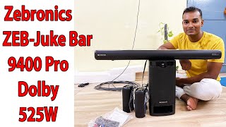 Zebronics ZEB Juke Box 9400 Pro Dolby Unboxing and Personal Use Review [upl. by Anertak]