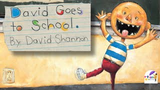 📚Read Aloud Books For Kids  David Goes To School By David Shannon [upl. by Sidran]