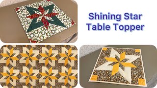 Get Ready for a STUNNING Christmas Table with This Easy Quilted Table Topper Tutorial [upl. by Arny]