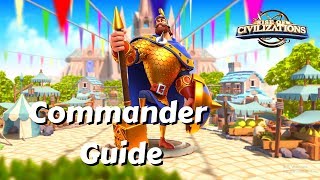 CHARLES MARTEL TANK like a boss  Full Commander Guide  Rise of Kingdoms [upl. by Nnayd]