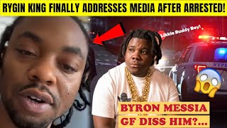 Rygin King FINALLY BREAKS SILENCE And RUSH MEDIA After Arrested Byron Messia Gf DISS Him [upl. by Madonna]