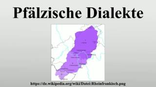 Pfälzische Dialekte [upl. by Kirbee]