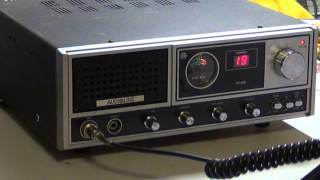 Audioline PT345 UK CB 2781 CB radio Base Station  On The Air Test [upl. by Deloris]