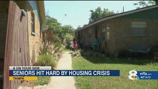 Hillsborough County housing crisis forcing elderly residents into homelessness [upl. by Trescha]