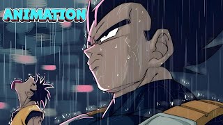 Goku amp Vegeta  Rain Animation 😂 [upl. by Erina284]