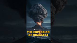 The Explosion of Krakatoa Natures Fury Unleashed  Shorts history facts viral trending [upl. by Sammer]