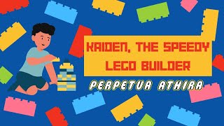 Kaiden The Speedy Lego Builder  Patience Attention to Detail and Creativity [upl. by Brecher187]