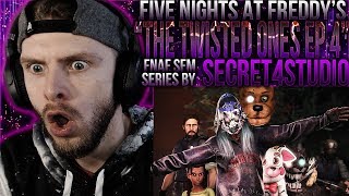 Vapor Reacts 804  SFM FIVE NIGHTS AT FREDDYS quotThe Twisted Ones Ep 4quot by Secret4Studio REACTION [upl. by Enyamert]