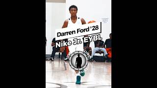 Darren Ford Jr EYBL Highlights  LivOnOuachita 2028 G basketball [upl. by Suirtimed]