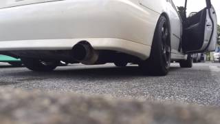 Toyota Altezza 3sge Beams exhaust sound [upl. by Armond900]