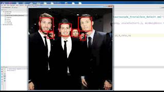 9 Haar Cascade Face Detection In Image Python3 With OpenCV [upl. by Dnalon298]