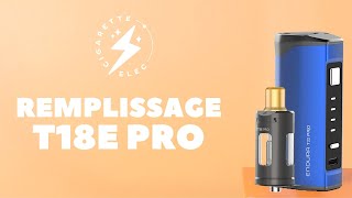 Clearomiseur T18E Pro  Innokin  Remplissage en eliquide  Kit Endura T22 Pro [upl. by Schlosser]