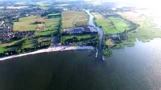 Ueckermünde Strand aus der Vogelperspektive mit DJI Phantom 3 [upl. by Seldon]