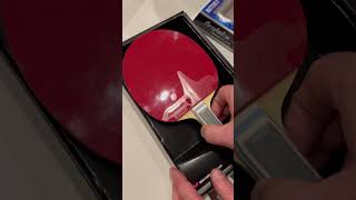 Unboxing Butterfly Viscaria Table Tennis Racket with Dignics 09C ASMR TableTennis Butterfly [upl. by Ashatan]