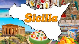 🍋🍊 LA SICILIA  Le Regioni dItalia Geografia 📚🌍 [upl. by Needan599]