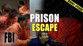 Prison Escape Cases  DOUBLE EPISODE  The FBI Files [upl. by Noyad]