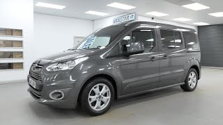 Ford Grand Tourneo Connect Metallic Magnetic Grey Titanium Edition 7 Seater  LK17 LSN  VanStar [upl. by Naujtna499]