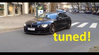 customized BMW M6 E63  loud sound [upl. by Nauquf973]