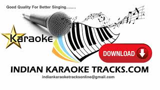 KAVITHAI KELUNGAL KARAOKE PUNNAGAI MANNAN S JANAKI INDIAN KARAOKE TRACKS [upl. by Eirised]