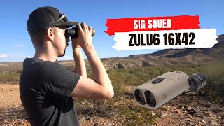 Is This the Future of Hunting Binoculars Sig Zulu6 16x42 Review [upl. by Riggs]