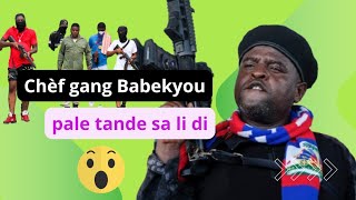 Gro sezisman pi gro chèf gang peyi a pale Babekyou [upl. by Tilden]