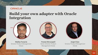 Build your own adapter with Oracle Integration to connect your application with Oracle SaaS [upl. by Arym]