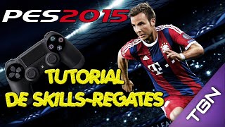 PES 2015  PS4  Tutorial de Regates  Skills  Driblings [upl. by Clapper]