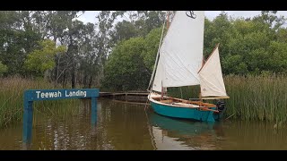 Boreen Point Oct 2020 Sailing Lake Cootharaba Qld  Scruffie 16 [upl. by Bernadette]