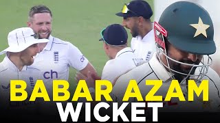 Babar Azam Wicket  Pakistan vs England  1st Test Day 1 2024  PCB  M3G1K [upl. by Krug]