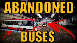 We Found Abandoned Buses Exploring The Defunct Halton Transport Bus Garage  Widnes  Part 1 [upl. by Quinn]