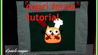 copri forno tutorial [upl. by Labors]