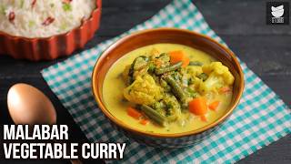 Malabar Vegetable Curry Recipe  Classic Creamy South Indian Delight Vegetable Malabar Curry  Varun [upl. by Bik]