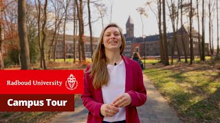 A tour around the Radboud University campus English [upl. by Akiemaj]