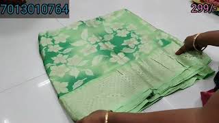 Heavy brasso cut sarees price only 299 [upl. by Attesor]