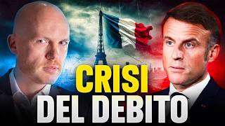 FRANCIA DECLASSATA Cosa sta succedendo a spread e debito pubblico francese [upl. by Yelrebmyk]