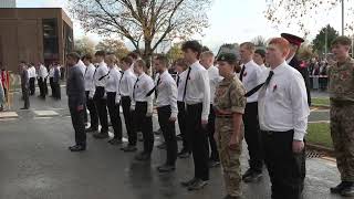 Cirencester College Remembrance Service 2023 [upl. by Bedad]