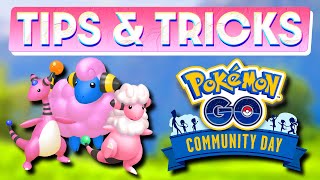 MAREEP COMMUNITY DAY TIPS amp TRICKS  POKÉMON GO [upl. by Einnig299]