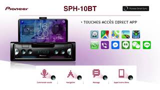 Autoradio PIONEER SPH 10BT disponible sur norautofr [upl. by Gnivri]