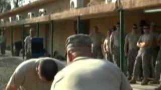 Nonlethal weapons training in Baghdad [upl. by Akeirahs]