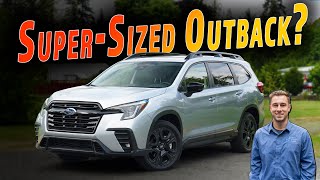 2024 Subaru Ascent Review  Subies SuperSized Three Row Outback Is The UnHighlander [upl. by Euridice]