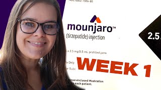 Will I LOSE WEIGHT with Mounjaro Week 1 [upl. by Mccall]