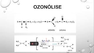 Clivagem oxidativa de alcenos Clivagem oxidativa de alcinos [upl. by Elicec74]