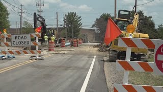 Gahanna business owner worried construction of roundabout is deterring his customers [upl. by Junko619]