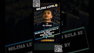 Reply to gbobmilena level tero bau bola shorts ytshorts youtubeshorts rap diss hiphop [upl. by Nodgnal]